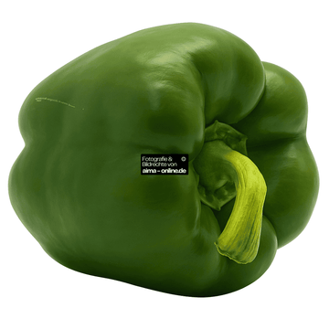 Grüne Paprika, 1 Stück
