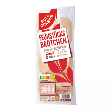 Gut & Günstig Frühstücksbrötchen 300g