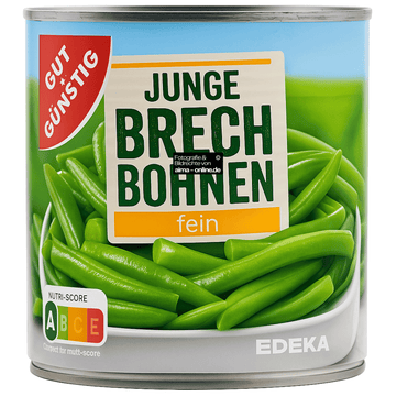 Gut & Günstig - Junge Brechbohnen fein 455g