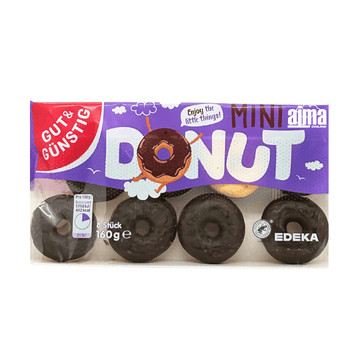 Gut & Günstig Mini Schoko Donuts 160g