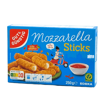 Gut & Günstig Mozarella Sticks 250g
