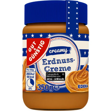 Gut & Günstig - Creamy Erdnuss Creme 350g