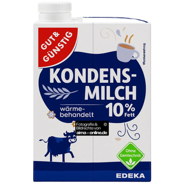 Gut & Günstig - Kondensmilch 10% fett 340g