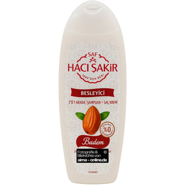 Haci Sakir Sampuan Badem Sütü - Shampoo mit Mandelmilch 500ml