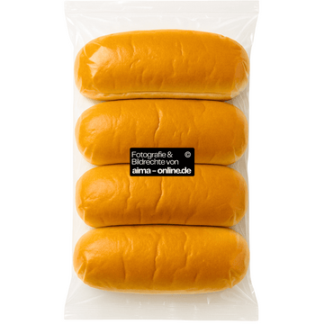 Hotdog Brot 4 Stück