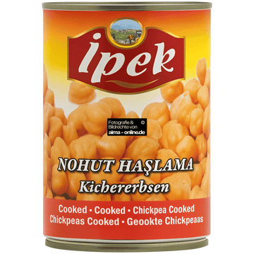 Ipek - Kichererbsen, Nohut Haslama 480g
