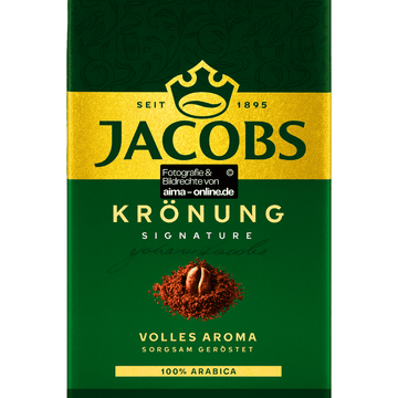 Jacobs - Filterkaffee Krönung Röstkaffee gemahlen 100% 500g