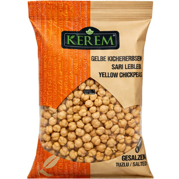 Kerem - Geröstete & gesalzene Kichererbsen, Kavrulmuş Tuzlu Sarı Leblebi 225g