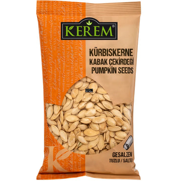 Kerem - Kürbiskerne geröstet und gesalzen, Tuzlu Kabak Çekirdeği 180g