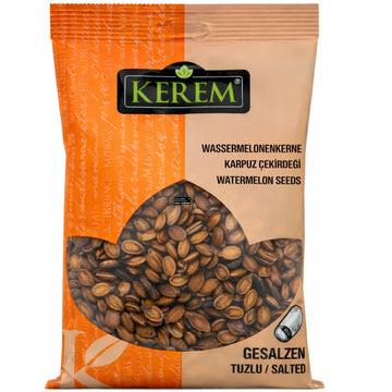 Kerem - Wassermelonenkerne geröstet & gesalzen, Kavrulmuş Tuzlu Karpuz Çekirdeği 200g