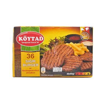 Köytad 36 Sigir Burger – Rind Burger 36 Stück 2340g