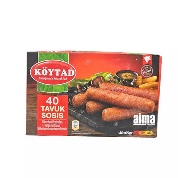 Köytad 40 Tavuk Sosis – 40 Hähnchen Bratrollen 2600g