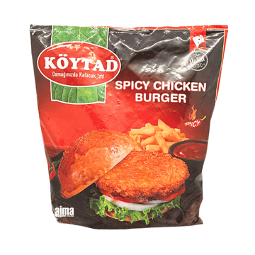 Köytad Spicy Chicken Burger - Pikante Hähnchenpatties 700g