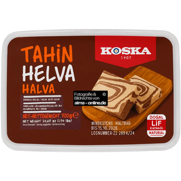 Koska - Halva mit Kakao, Kakaolu Tahin Helva 700g