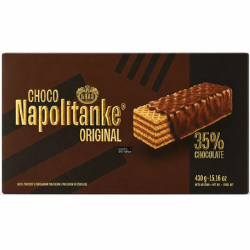 Kras - Napolitanke Choco, Waffeln mit Schokoladencremefüllung 430g