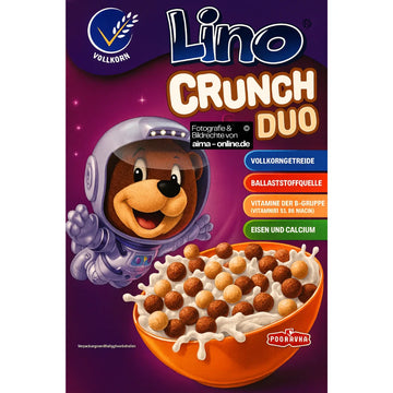 Lino - Vollkorn Cerealien Crunch Duo 225g