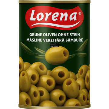 Lorena - Yeşil Zeytin, Grüne Oliven Ohne Stein 300g