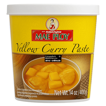 Mae Ploy - Yellow Curry Paste, Gelbe Currypaste 400g