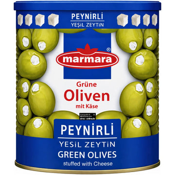 Marmara - Peynirli Yeşil Zeytin, Grüne Oliven mit Käse 400g