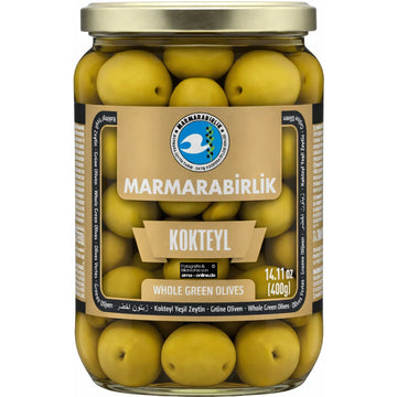 Marmarabirlik - Kokteyl Yeşil Zeytin, Kokteyl Grüne Oliven 400g