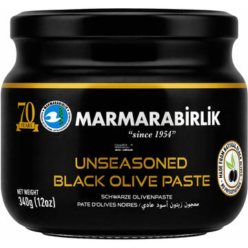 Marmarabirlik - Siyah Zeytin Ezmesi, Schwarze Olivenpaste 340g