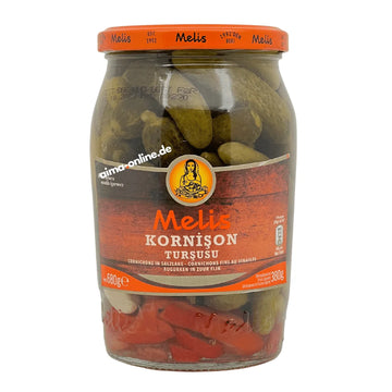 Melis Kornison Tursusu Cornichons 380g
