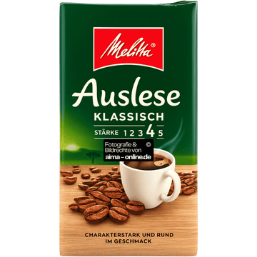 Melitta - Auslese klassisch Filterkaffee 500g