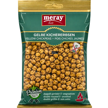 Meray - Gelbe Kichererbsen doppelt geröstet und ungesalzen 250g