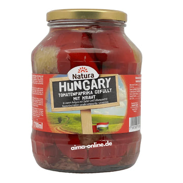 Natura Hungary Tomatenpaprika gefüllt 1550g