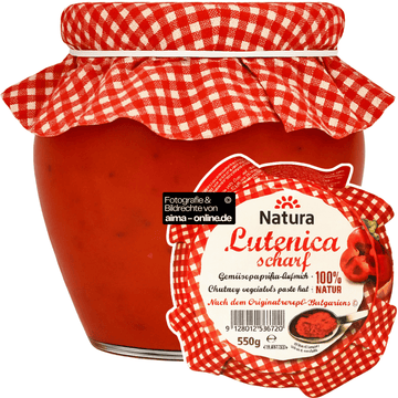 Natura - Lutenica in scharf 550g