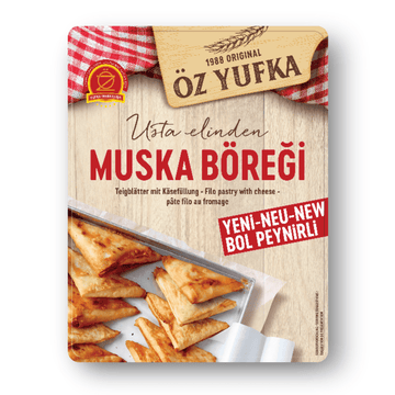 Öz Yufka Muska Böregi Teigblätter mit Käsefüllung 400g