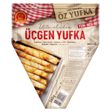 Öz Yufka Teigblätter dreieckig 360g