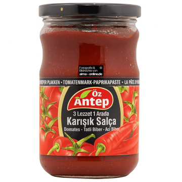 Öz Antep - Tomatenmark- & Paprikapaste 650g