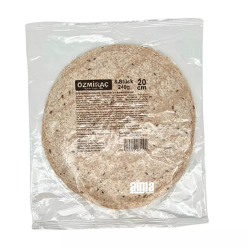 Özmirac - Vollkorntortillas mit Leinsamen und Schwarzkümmel 240g
