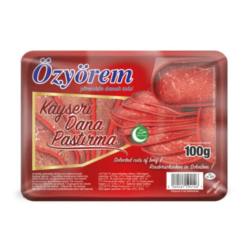 Özyörem Rinderschinken Kayseri Dana Pastirma 100g