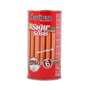 Özyörem Sigir Sosis - Rindswürstchen 250g