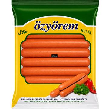 Özyörem - Geflügel-Knackwurst mit Rindfleisch (Sade Sosis) 500g