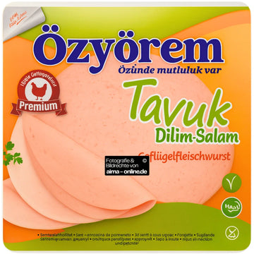 Özyörem - Geflügelfleischwurst, Tavuk Dilim Salam 200g