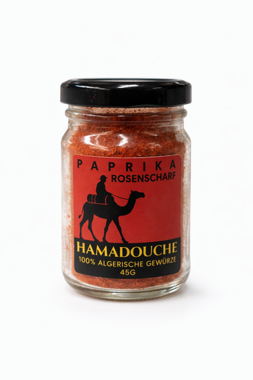 Paprikascharf gemahlen Glas 40g