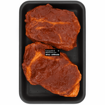Rinder Rumpsteak mit Texas-Marinade 500g