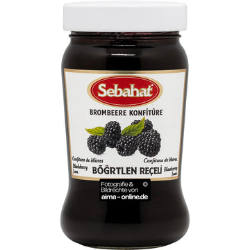 Sebahat - Brombeere Konfitüre, Bögürtlen Receli 360g