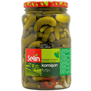 Selin - Eingelegte Cornichons (Kornişon Turşu) 1600g