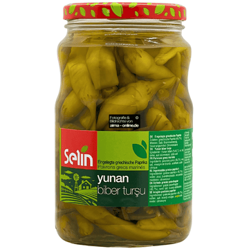 Selin - Eingelegte griechische Paprika (Yunan Biber Turşu) 640 g