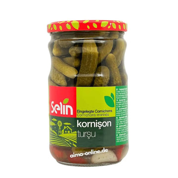 Selin - Cornichons, Kornison Tursu 580g