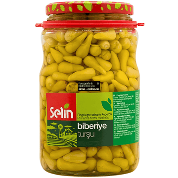 Selin - Eingelegte scharfe Peperoni (Biberiye Turşu) 1500g