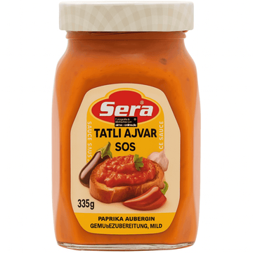Sera - Paprika- & Auberginpaste in Mild, Ajvar 335g