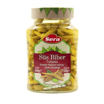 Sera Süs Biber Tursu - scharfe Peperoni 320 g