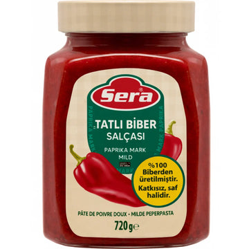 Sera - Paprikamark mild, Tatli Biber Salcasi 720g