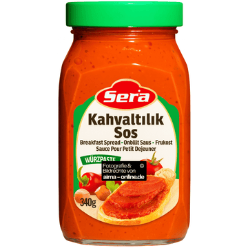 Sera - Würzpaste "Acuka" Mild, Tatli Kahvaltilik Sos 340g