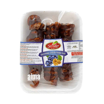 Seyyidler Ekstra Kelebek Cevizli Pekmezli Sucuk - Walnüsse in Traubenkonfekt 300g